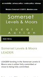 Mobile Screenshot of levelsandmoors.somersetleader.org.uk